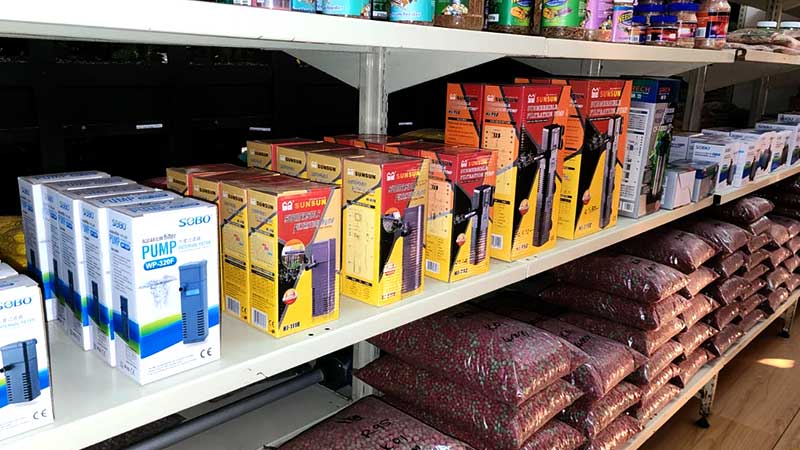 Fish-food-and-fish-tank-accessories